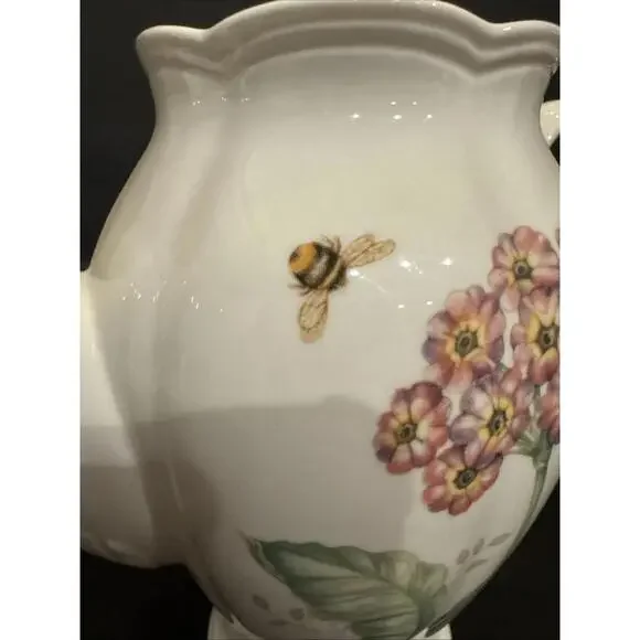 Lenox Butterfly Meadow Coffee Pot Without Lid Floral, Whimsical, Stunning - Picture 6 of 7